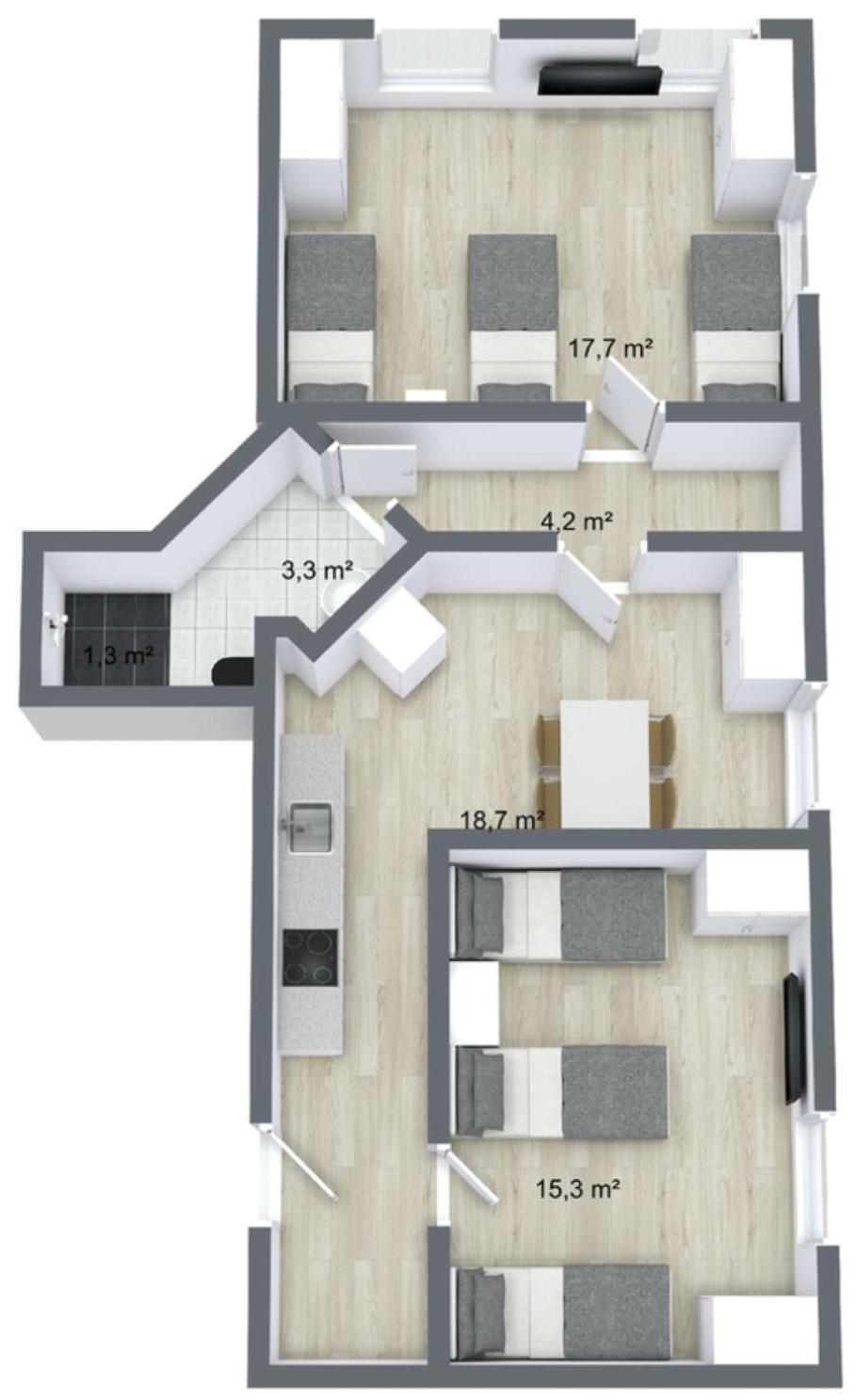 Wuerzburg Altbau-Citylofts מראה חיצוני תמונה