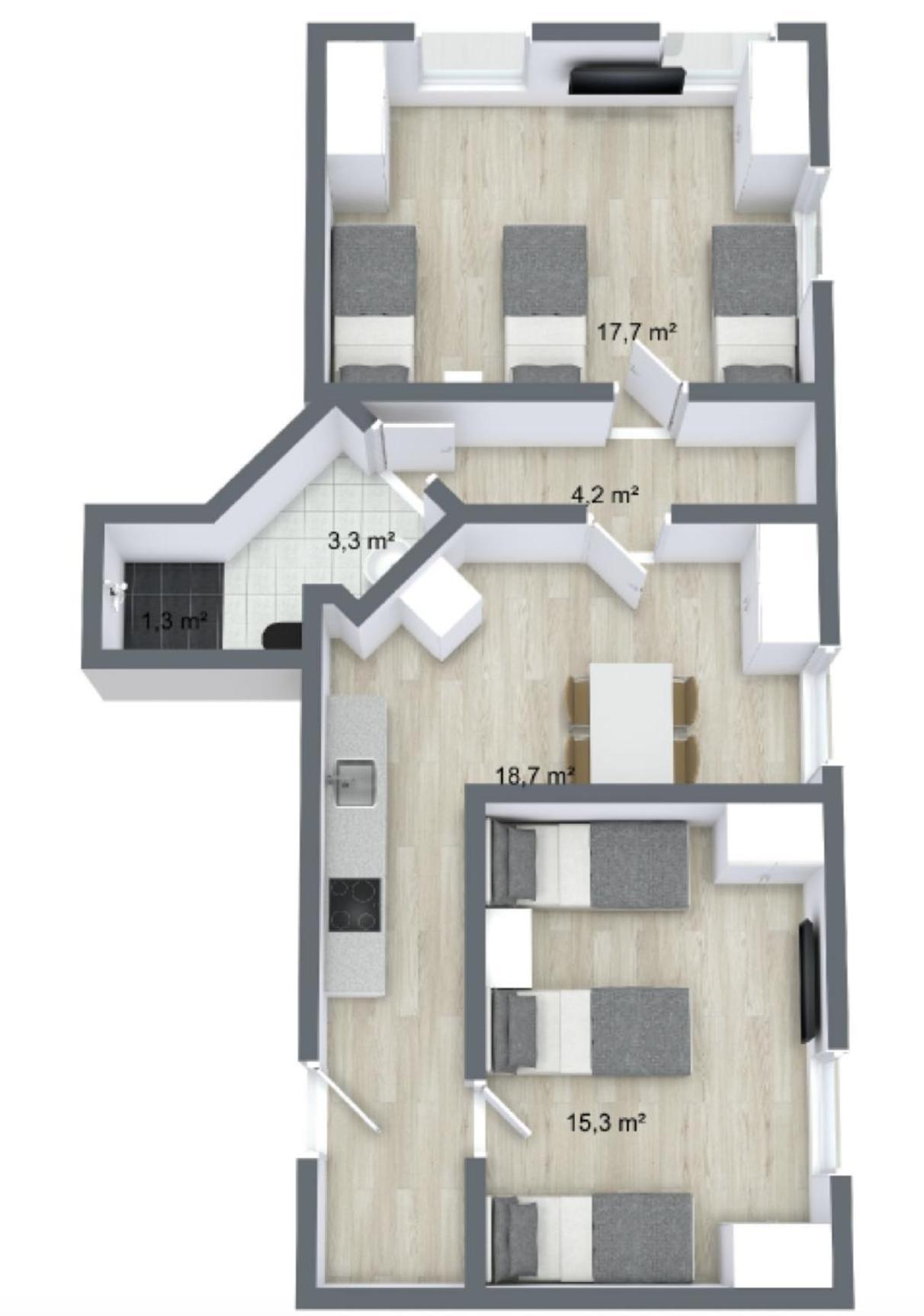 Wuerzburg Altbau-Citylofts מראה חיצוני תמונה